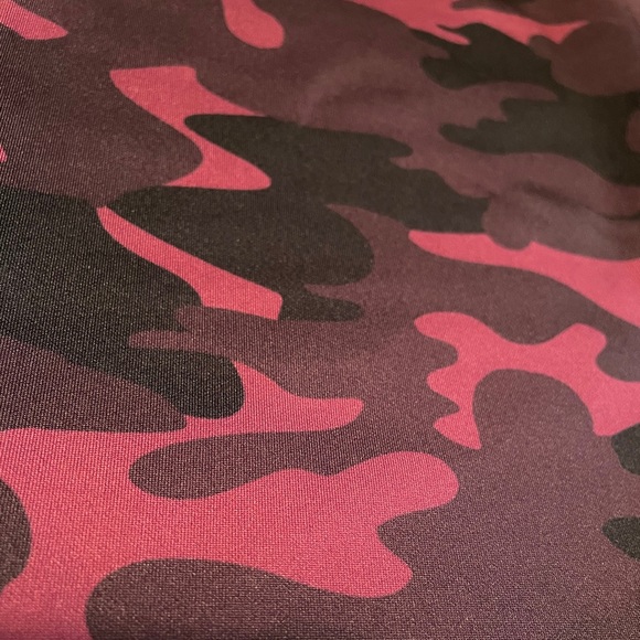 Women's Active High Rise Plum Camouflage Leggings - Picture 2 of 4